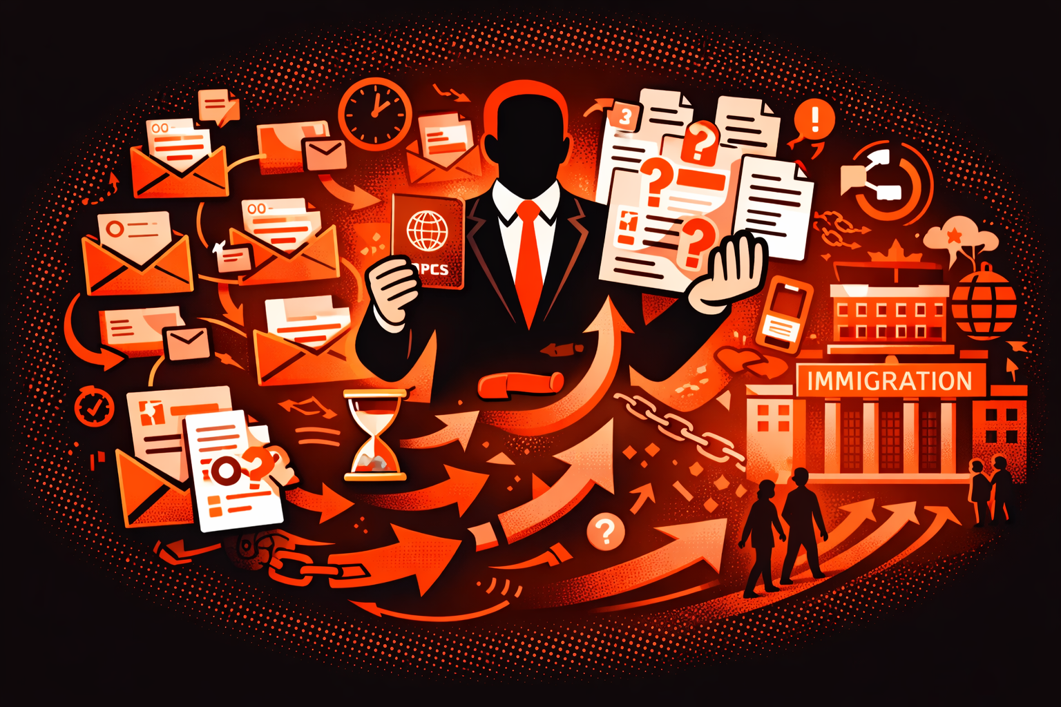 The Immigration Coordination Tax: Where a Large Share of Capacity Disappears